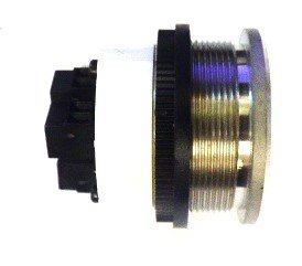 PUSHBUTTON, CENTER DOT, FLAT, CAR CALL,PCB, VANDAL RESISTANT KONE # KM1352926G01