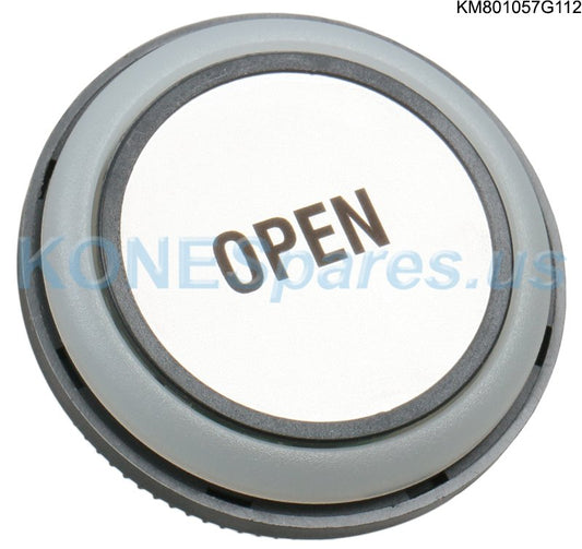 PUSHBUTTON, OPEN, GRAY, AMBER, PCB, MODULAR, KONE # KM801057G112