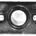 HALO, MONITOR, BLANK, ROUND, BLACK, USED WITH KEYED SWITCHES