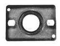 HALO, MONITOR, BLANK, ROUND, BLACK, USED WITH KEYED SWITCHES