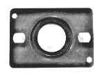 HALO, MONITOR, BLANK, ROUND, BLACK, USED WITH KEYED SWITCHES