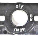 HALO, MONITOR, INSPECTION, ROUND, BLACK, USED WITH KEYED SWITCHES