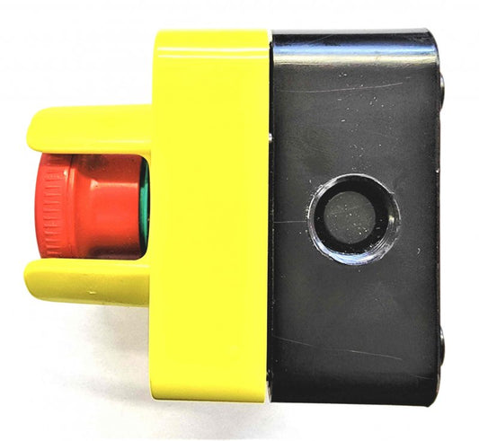 SWITCH, GIOVENZANA, STOP, PIT, RIL RATED HIGH CONTRAST YELLOW AND RED HOUSING
