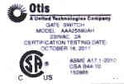 SWITCH, GATE, AS SHOWN OTIS # AAA25590AH