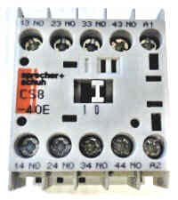 CONTACTOR, MINI, 4NO CONTACTS, 120 VAC COIL SPRECHER & SCHUH CS8-40E-120