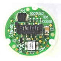 BUTTON, BASE, DOOR OPEN AMBER CAR PANEL KONE # KM857782G03