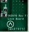 BOARD, CIRCUIT, LOCK BOARD SMARTRISE # SR-3070 REV F