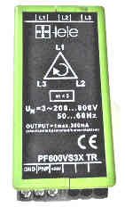 MONITOR, VOLTAGE, 3 PHASE, 200-600 VAC TELE # PF600VS3X TR