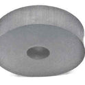 BUFFER, DRUM, RUBBER, 4 O.D. X 1 WIDE WITH 1 HOLE