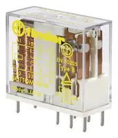 RELAY, SAFETY, DPDT, MINIATURE. SOLDER 6A, 24V DC COIL FINDER #50.12.9.024.1000