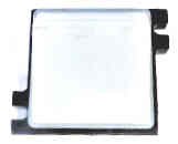 PUSHBUTTON, WHITE PRESSEL, BLANK. SCHINDLER 57616198