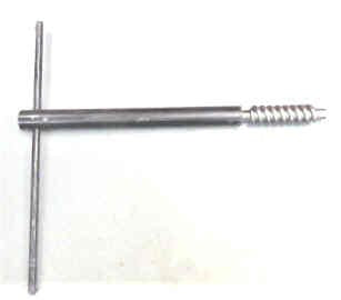 WRENCH, SAFETY, WORM SCREW TYPE, MACHINED WITH TURN BAR