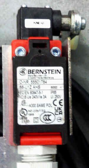 ASSEMBLY. LIMIT SWITCHES, WITH MOUNTING BRACKET,  BERNSTEIN # 188-UIZ-AHS