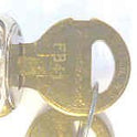SWITCH, KEYED, 1 POSITION, MAINTAINED, REMOVE AT 12, KEY # F341