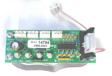 BOARD, CIRCUIT, HALL EFFECT SENSORS, LINEAR OPERATOR ECI # 2500-1002 REV F