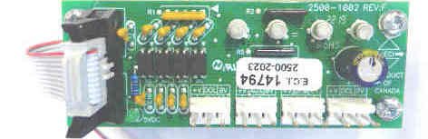 BOARD, CIRCUIT, HALL EFFECT SENSORS, LINEAR OPERATOR ECI # 2500-1002 REV F