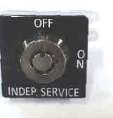 BEZEL AND ACTUATOR FOR INDEPENDENT KEY SWITCH, KEY # EPCO 01