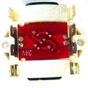 BUTTON WITH 2 SETS N.O. CONTACTS, SS FINISH DUPAR