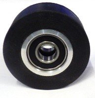 WHEEL, ROLLER GUIDE,.PISTON FOLLOWER, 2 7/8 O.D. 2 BEARINGS, 5/8 I.D.