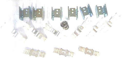 KIT, CONTACT, SILVER TIPPED, 3 POLE,  SIZE G, FURNAS # 75GF15