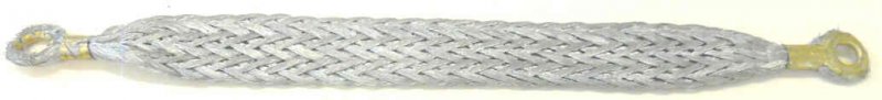 SHUNT, HEAVY, BRAIDED COPPER, 13 1/2 OVER ALL FOR 6520 SWITCH OTIS #175KA3