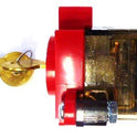 SWITCH, STOP, KEYED, N.C. CONTACTS HORIZONTAL KEY OUT 12 & 3 ADAMS D474K1