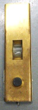 PLATE, COVER, HALL, ROTODIAL, TERMINAL, BRONZE, FORMED