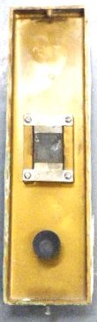 PLATE, COVER, HALL, ROTODIAL, TERMINAL, BRONZE, FORMED