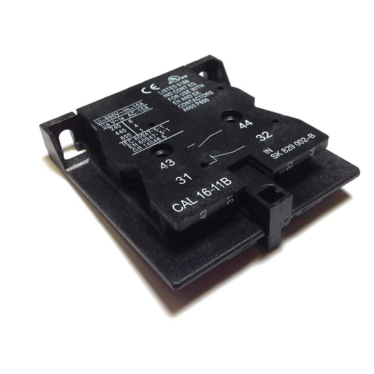 CONTACT, MODULE, AUX. 1 N.O/N.C. CONTACT, EK550 & EK1000  ABB #CAL16-11B