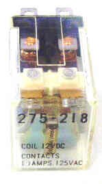 RELAY, DPDT, ICE CUBE, 8 PIN 12VDC DOVER # 9783295