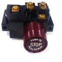 SWITCH, STOP, RED BUTTON PUSH TO STOP REPLACES HAUGHTON # 3-40216-56.