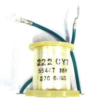 COIL, 870 OHMS, A6164BP RELAY OTIS # 222CY7