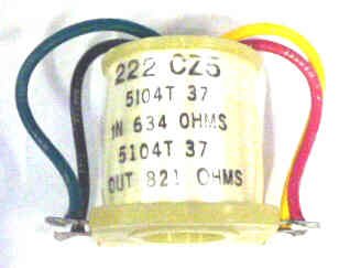 COIL, 634/821 OHMS, A6164BP RELAY OTIS # 222CZ5