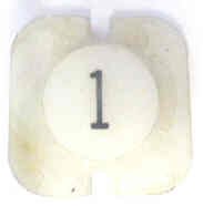 JEWEL, POSITION INDICATOR, MARKED 1 OTIS # 499AE1-1