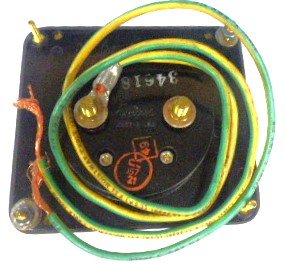 METER, PANEL MOUNT, 0-50 AMPERES, 4 1/2 SIMPSON MODEL 29 # 0540