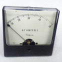 METER, PANEL MOUNT, 0-50 AMPERES, 3 1/2 SIMPSON MODEL 1357 # 3210