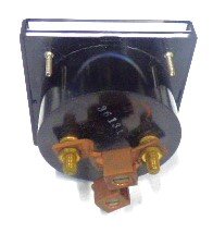 METER, PANEL MOUNT, 0-50 AMPERES, 3 1/2 SIMPSON MODEL 1357 # 3210