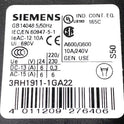CONTACT, AUXILIARY, 2 N.O./ 2 N.C CONTACT FRONT MOUNT SIEMENS # 3RH1911-1GA22
