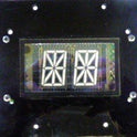 BOARD, CIRCUIT, VACUUM FLUORESCENT 2 CHARACTER DISPLAY OTIS # 8212D