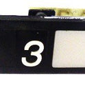 KIT, BUTTON, ELEVONIC FLAT CAR PB, MARKED #3 OTIS # 2700CAK3-3