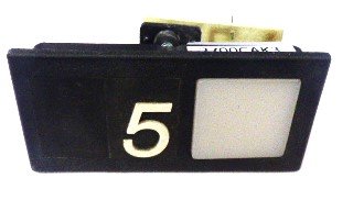 KIT, BUTTON, ELEVONIC FLAT CAR PB, MARKED #5 OTIS # 2700CAK3-5