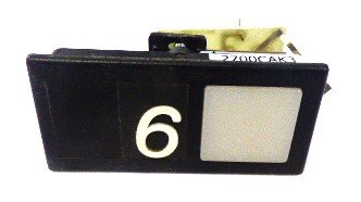 KIT, BUTTON, ELEVONIC FLAT CAR PB, MARKED #6 OTIS # 2700CAK3-6