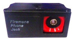 JACK, PHONE, FIREMENS USE, COMPLETE AS SHOWN