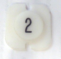 JEWEL, POSITION INDICATOR, MARKED 2 OTIS # 499AE1-2