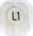 JEWEL, POSITION INDICATOR, MARKED L1 OTIS # 499AE1-L1
