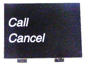 INSERT, BUTTON, CALL CANCEL 7069AF SERIES OTIS # 250E