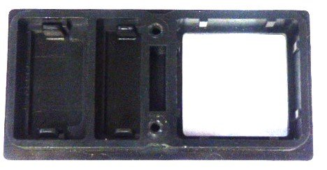 CHICKLET, BUTTON, FRAME, MARKED FIREMENS PHONE JACK OTIS # B396PB1