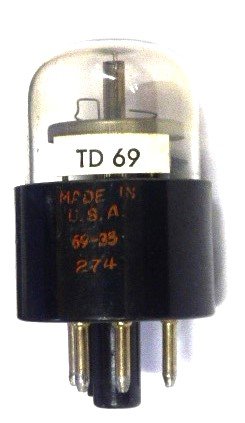 TUBE, TOUCH, TUBE DROP 69 (TD69) USED ON VINTAGE CAR STATIONS OTIS 425A2