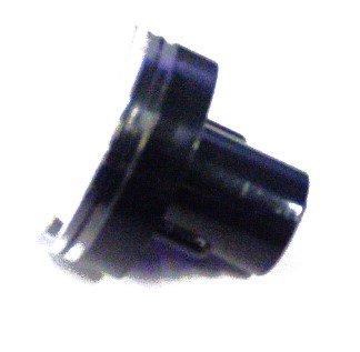 BUTTON, CLEAR CAP, 1 DIAMETER, MARKED L2 OTIS # A323BD1-L2