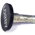 BUTTON, WITH METAL STEM, 7/8 DIAMETER, MARKED LOBBY OTIS 323BP1